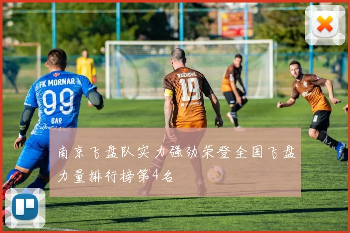 南京飞盘队实力强劲荣登全国飞盘力量排行榜第4名