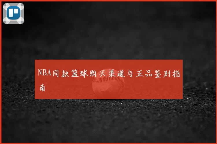 NBA同款篮球购买渠道与正品鉴别指南